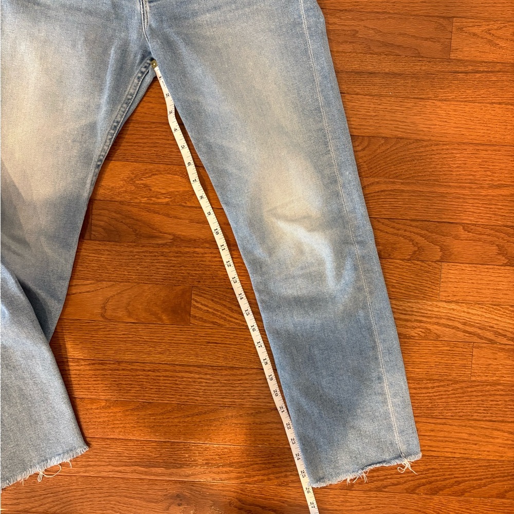 Womens Mother Jeans - Tomcat Ankle Fray - kitty corner wash - size 28 - Picture 6 of 9